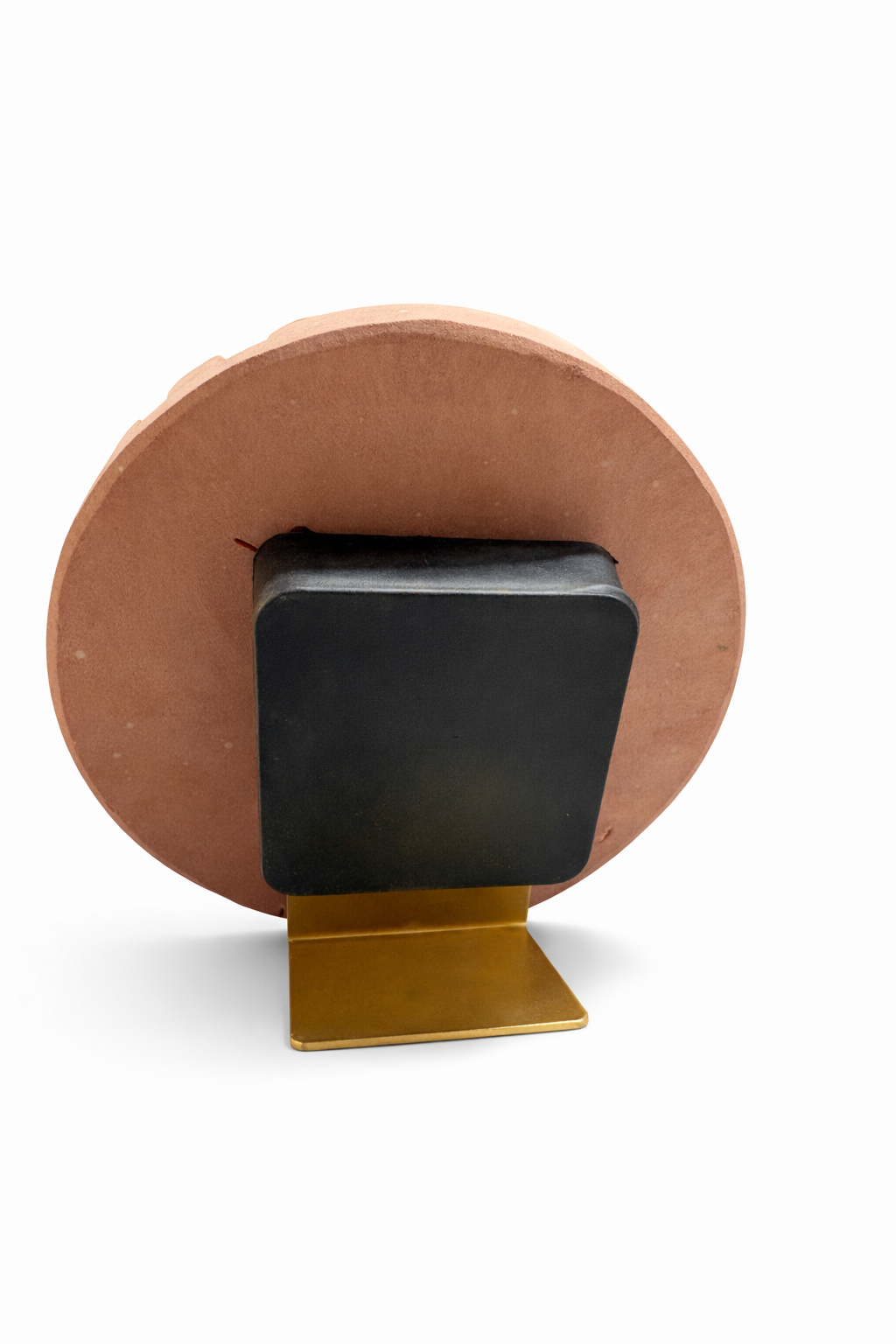 Hand-Carved Sandstone Table Clock