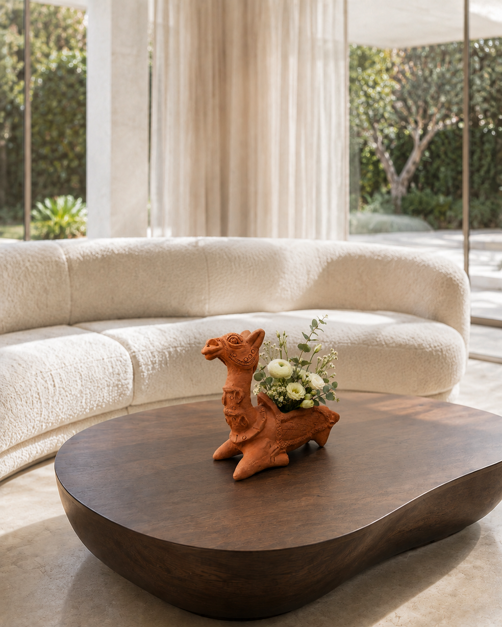 Handcrafted Terracotta Camel Planter