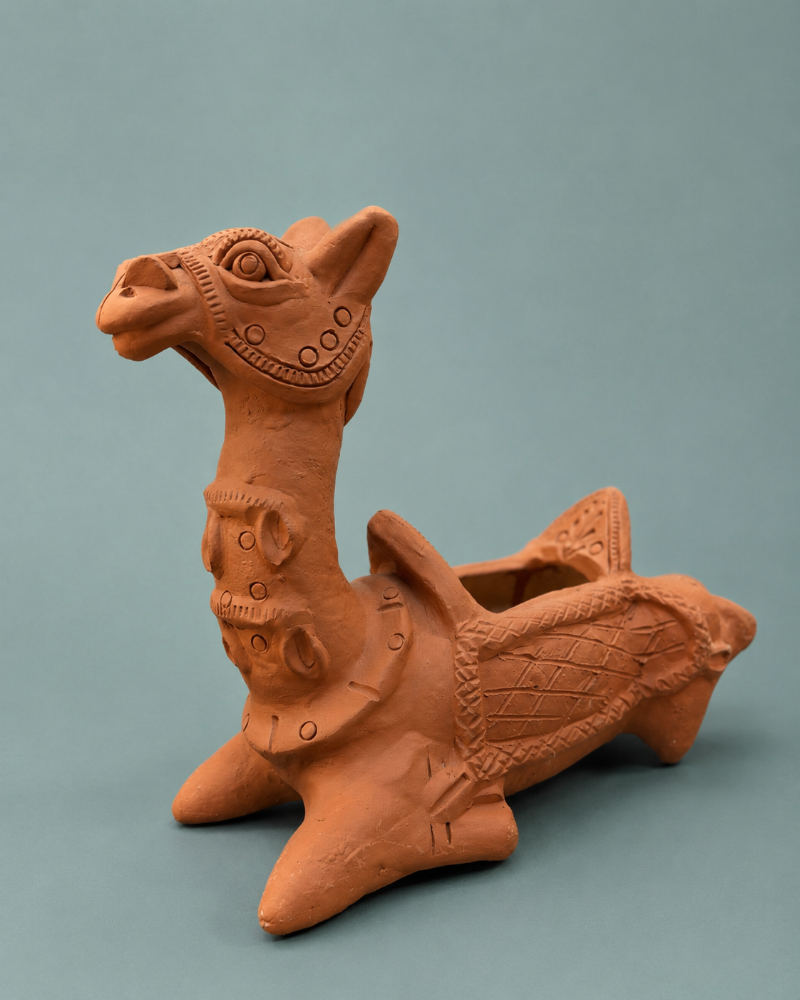 Handcrafted Terracotta Camel Planter