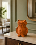 Handcrafted Terracotta Owl Planter